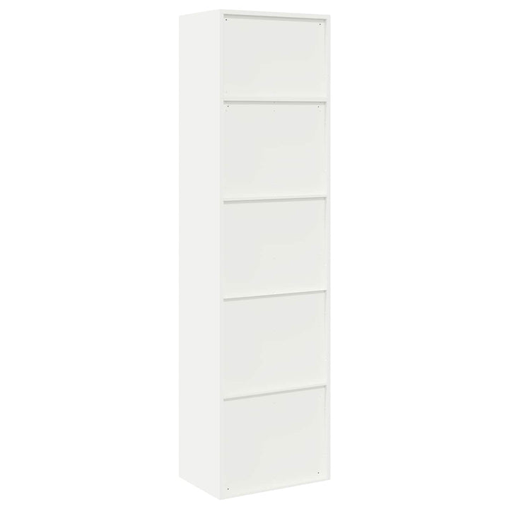 Opbevaringsskab 2 stk. Hvid 60 x 40 x 220 cm Stål Låses