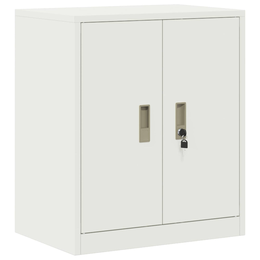 Opbevaringsskab 2 stk. 60 x 40 x 210 cm Stål Låses