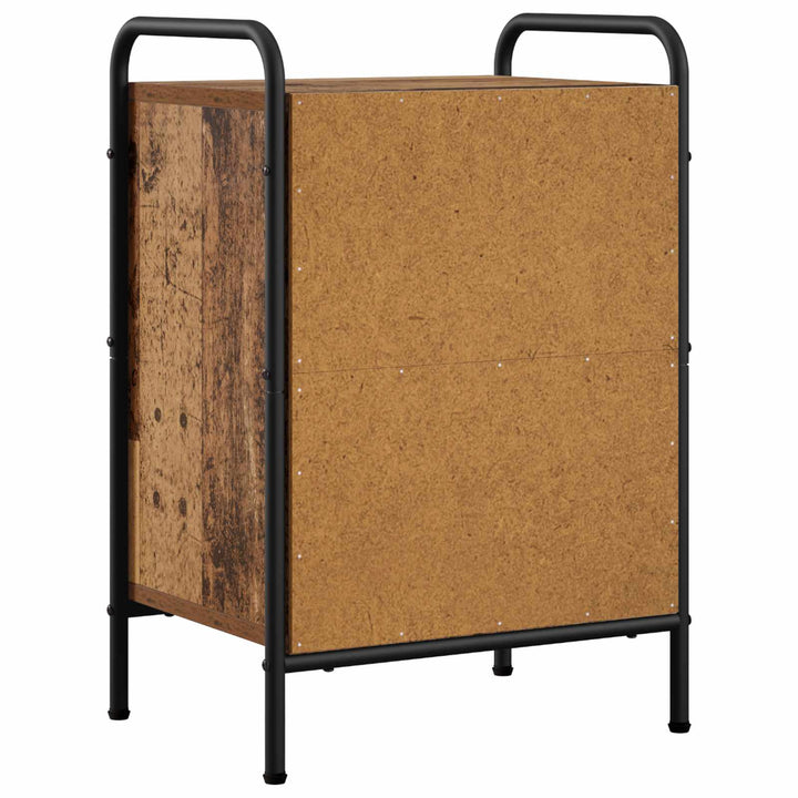 Natskab 2 stk. Gammelt træ 40 x 30 x 60 cm Konstrueret træ