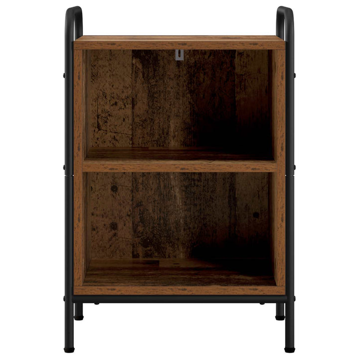 Natskab 2 stk. Gammelt træ 40 x 30 x 60 cm Konstrueret træ