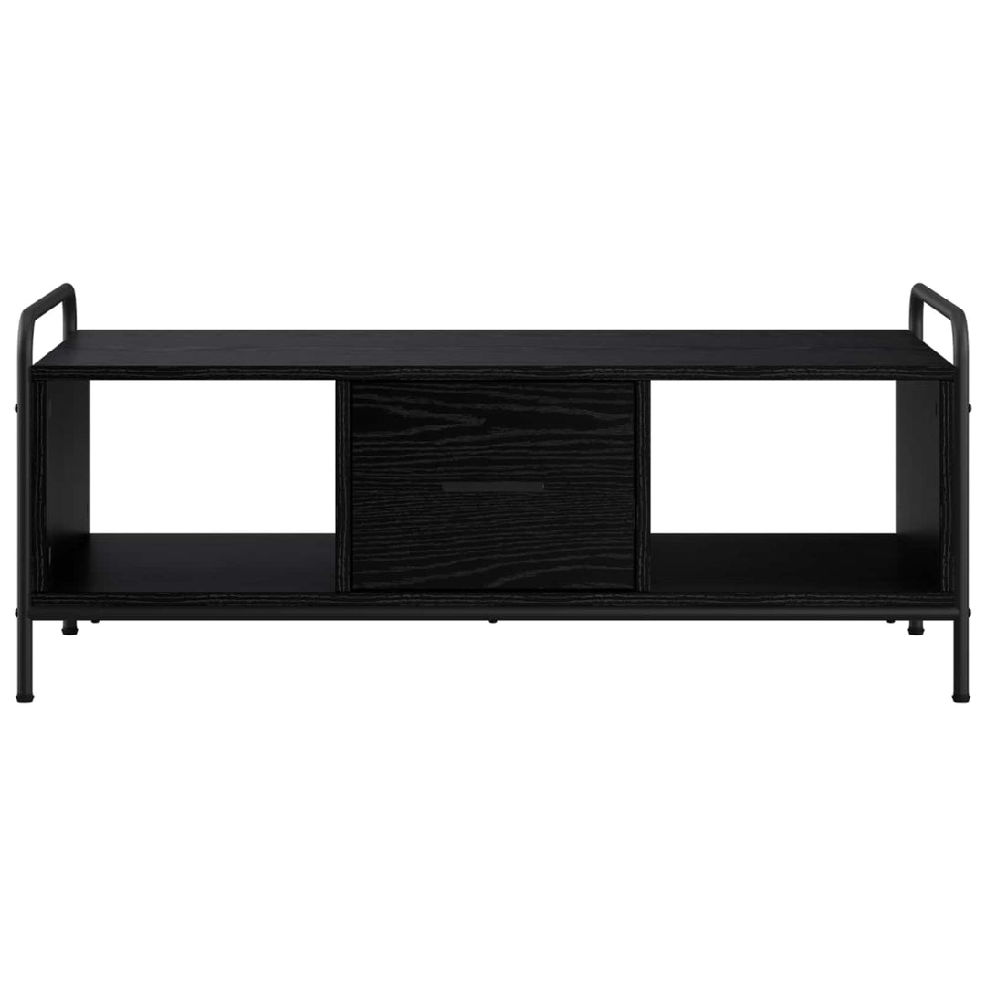 Sofabord Sort eg 99,5 x 49 x 41 cm Konstrueret træ
