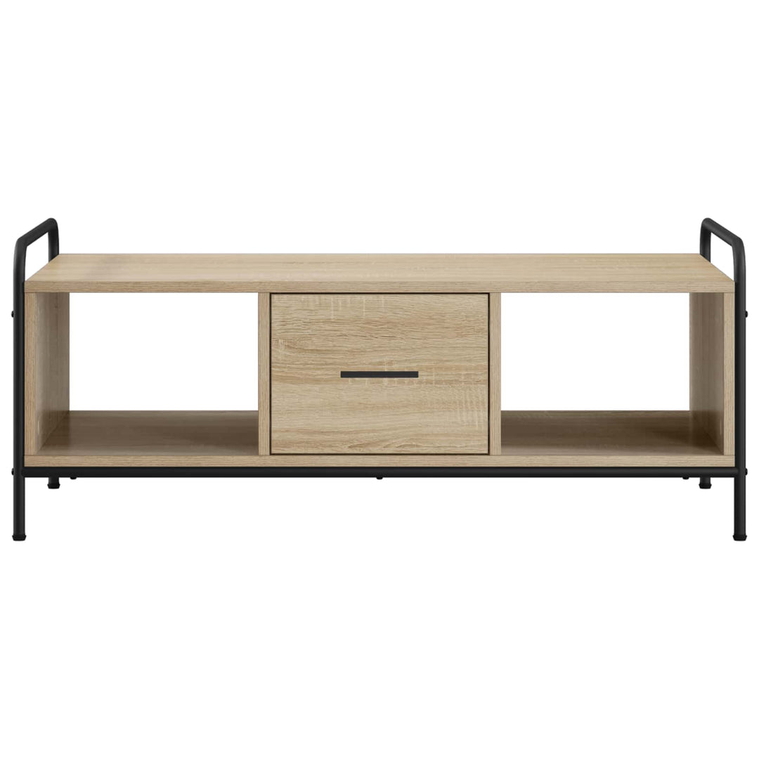 Sofabord Sonoma-eg 99,5 x 49 x 41 cm Konstrueret træ