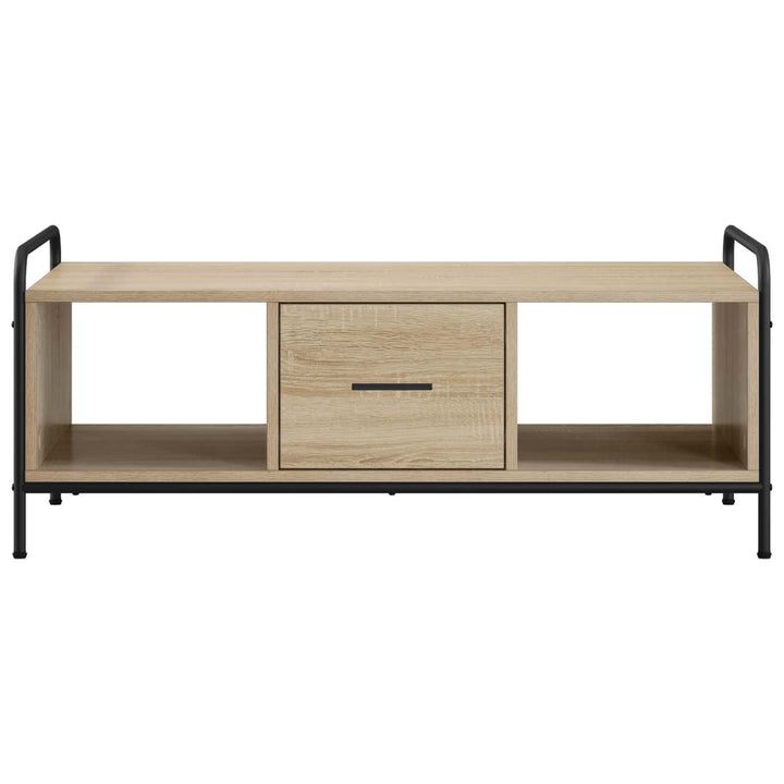 Sofabord Sonoma-eg 99,5 x 49 x 41 cm Konstrueret træ
