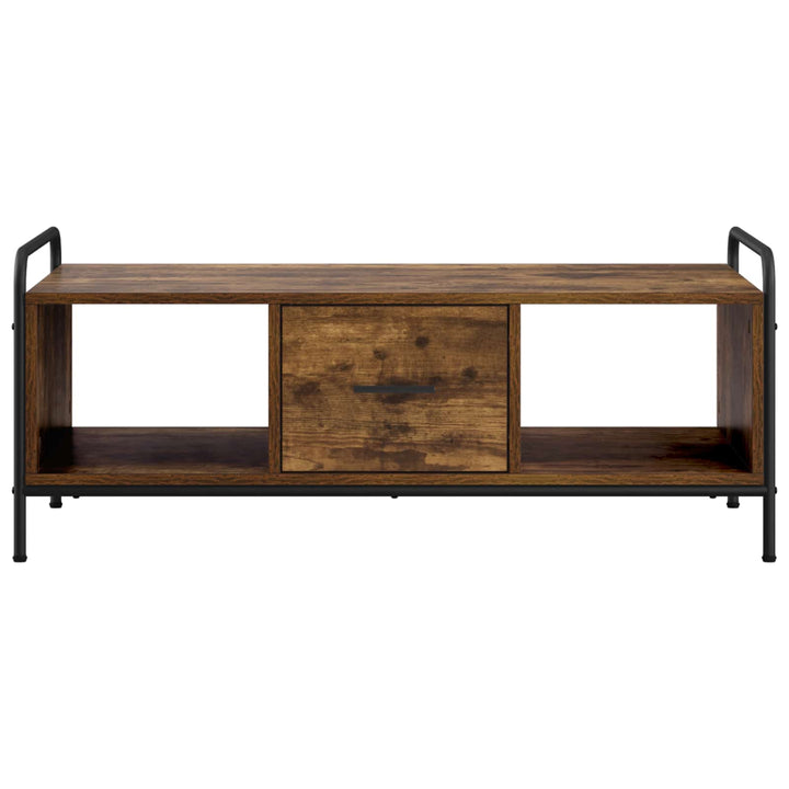 Sofabord Røget eg 99,5 x 49 x 41 cm Konstrueret træ