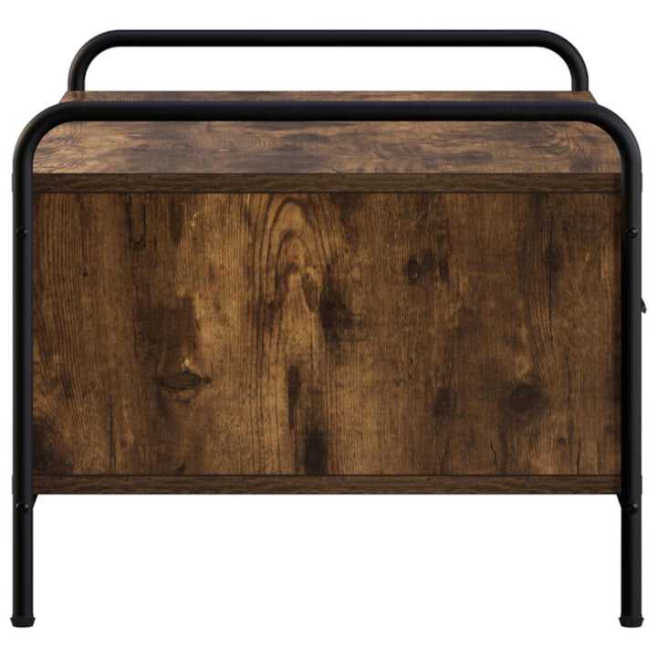 Sofabord Røget eg 99,5 x 49 x 41 cm Konstrueret træ