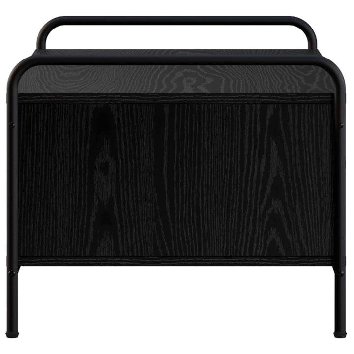 Sofabord Sort eg 50 x 49 x 41 cm Konstrueret træ