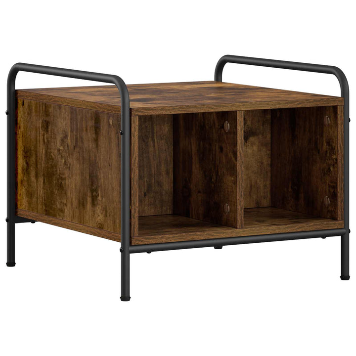 Sofabord Røget eg 50 x 49 x 41 cm Konstrueret træ