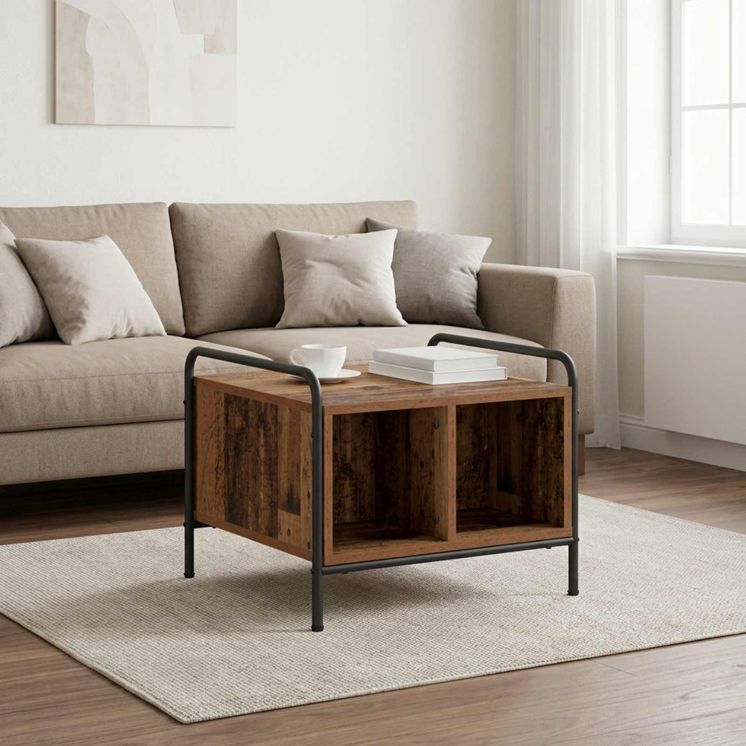 Sofabord Gammelt træ 50 x 49 x 41 cm Konstrueret træ