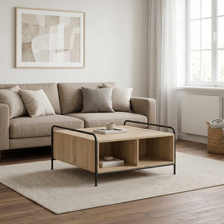 Sofabord Sonoma-eg 50 x 49 x 41 cm Konstrueret træ