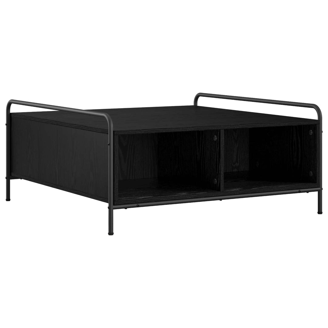 Sofabord Sort eg 90 x 90 x 41 cm Konstrueret træ
