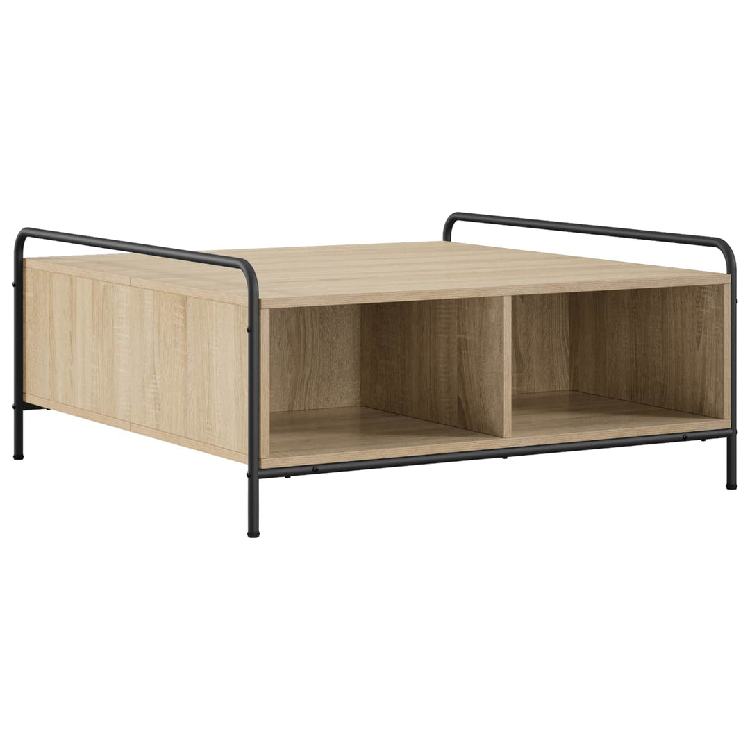 Sofabord Sonoma-eg 90 x 90 x 41 cm Konstrueret træ