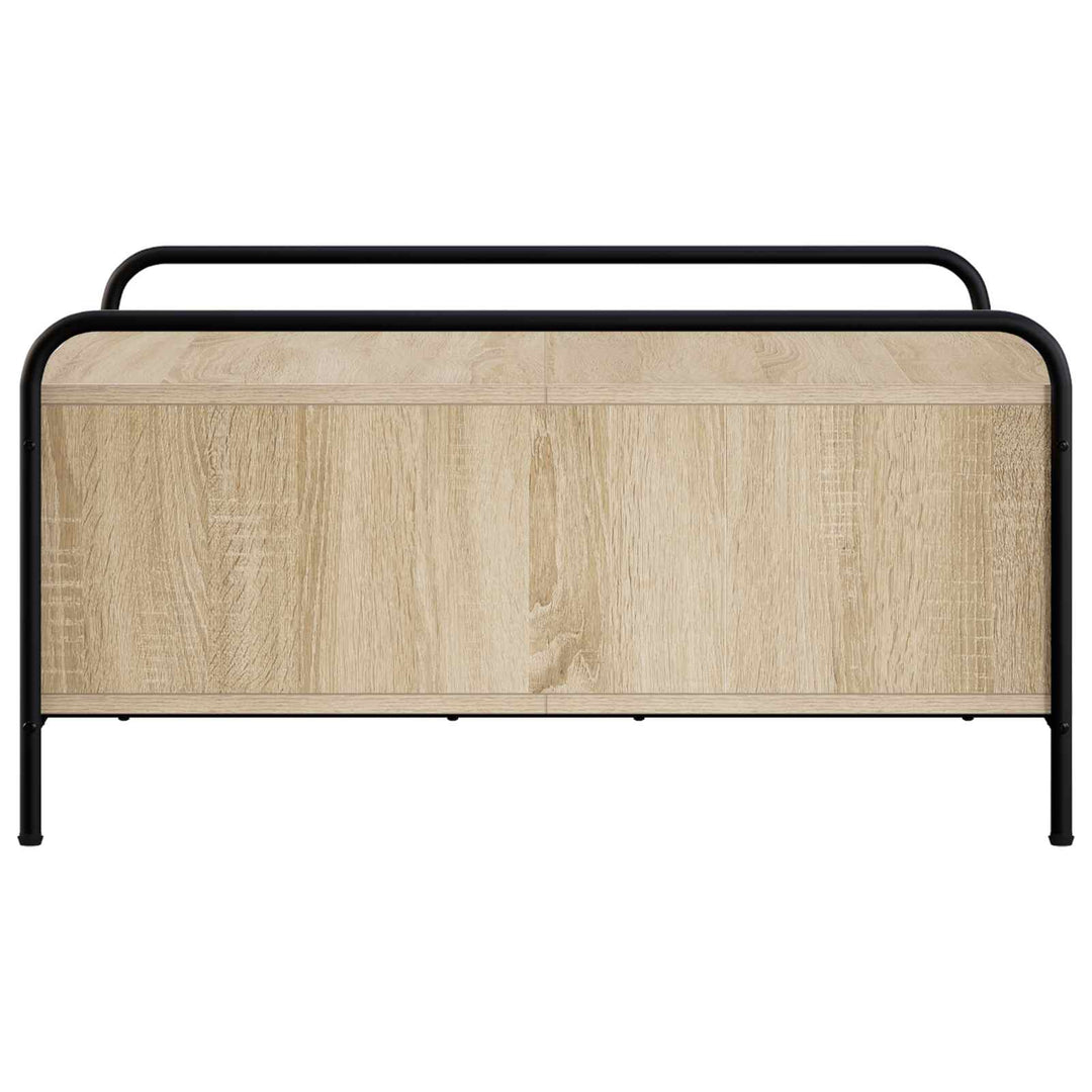 Sofabord Sonoma-eg 90 x 90 x 41 cm Konstrueret træ