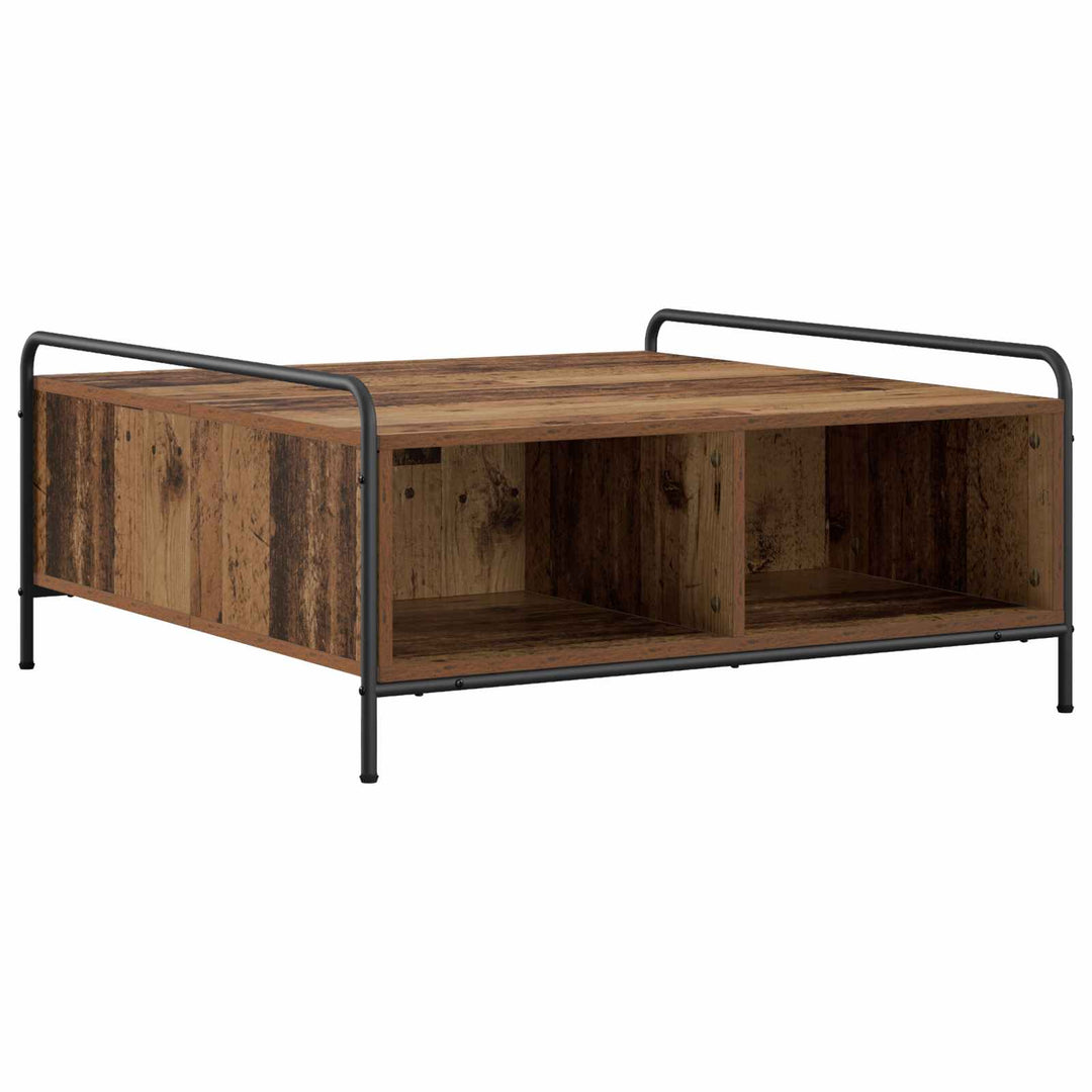 Sofabord Gammelt træ 90 x 90 x 41 cm Konstrueret træ