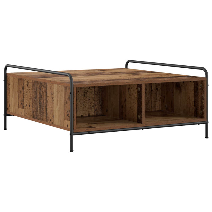 Sofabord Gammelt træ 90 x 90 x 41 cm Konstrueret træ