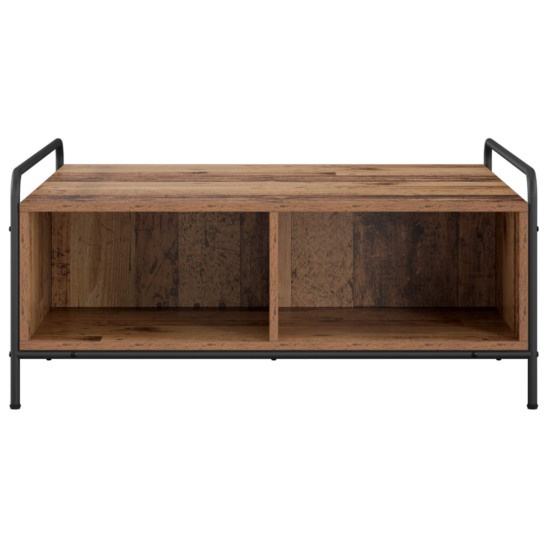 Sofabord Gammelt træ 90 x 90 x 41 cm Konstrueret træ