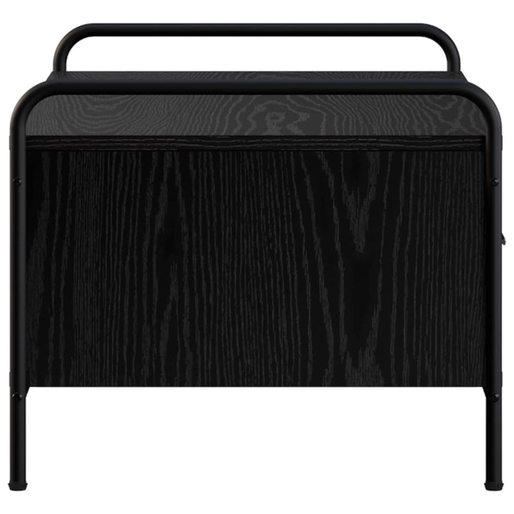 Sofabord Sort eg 99,5 x 49 x 41 cm Konstrueret træ