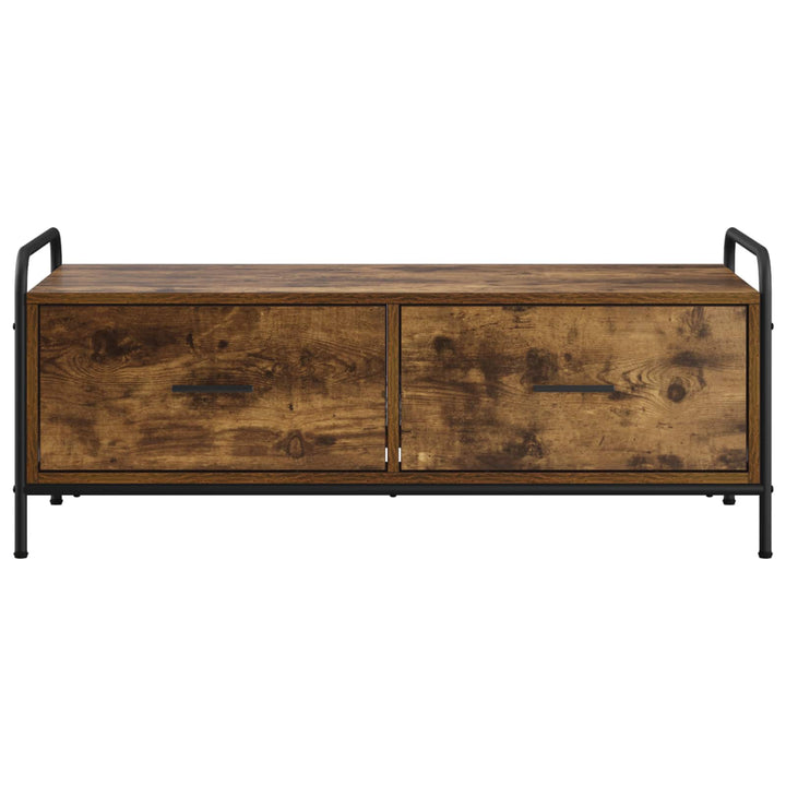 Sofabord Røget eg 99,5 x 49 x 41 cm Konstrueret træ