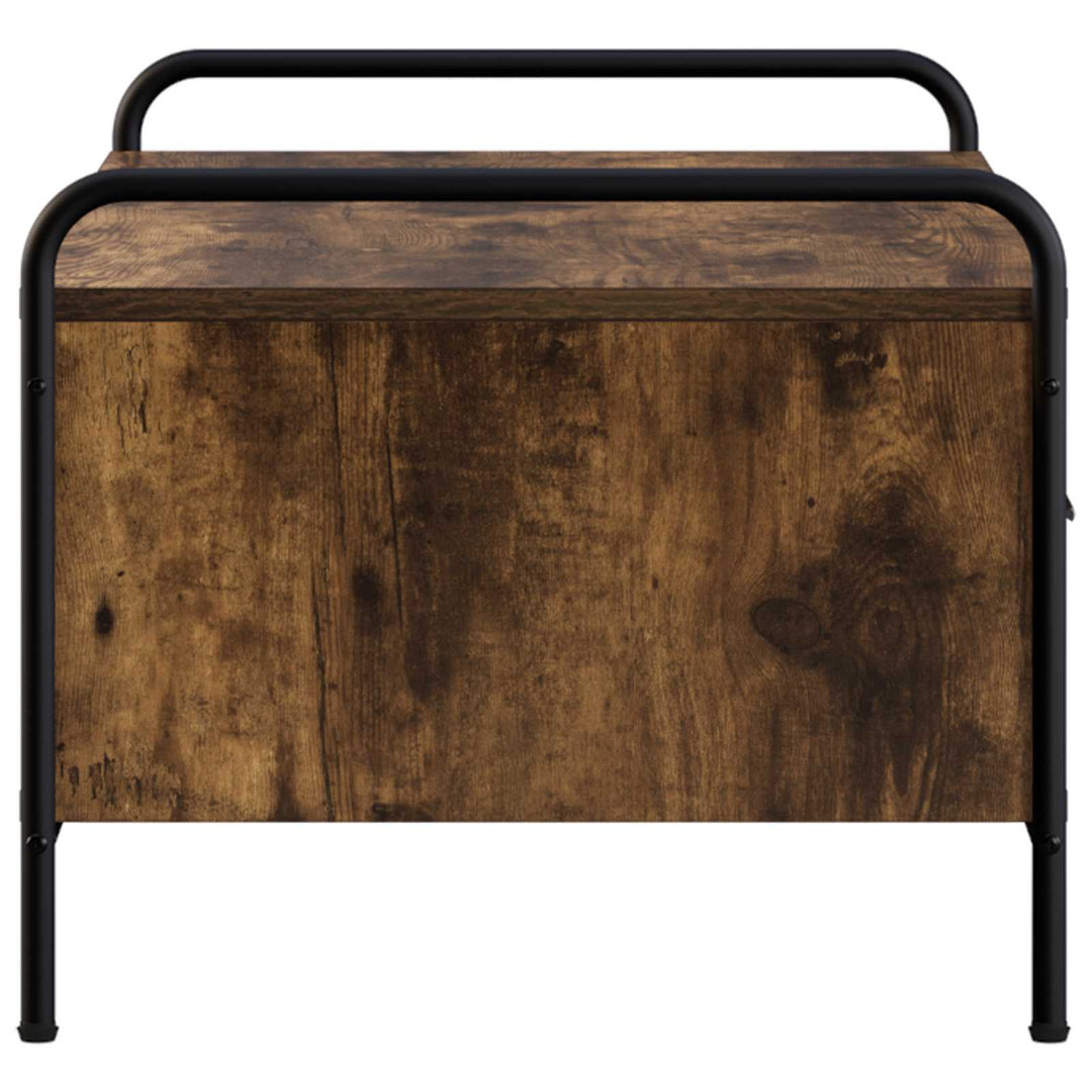 Sofabord Røget eg 99,5 x 49 x 41 cm Konstrueret træ