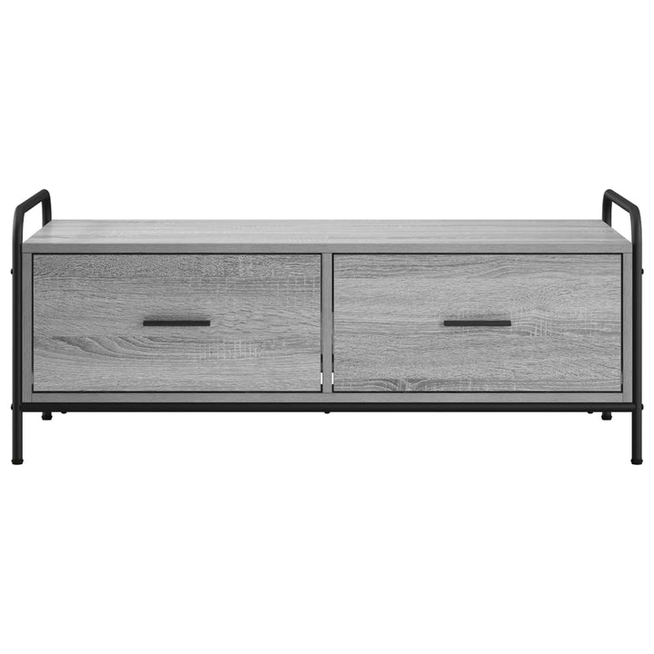 Sofabord Grå Sonoma 99,5 x 49 x 41 cm Konstrueret træ