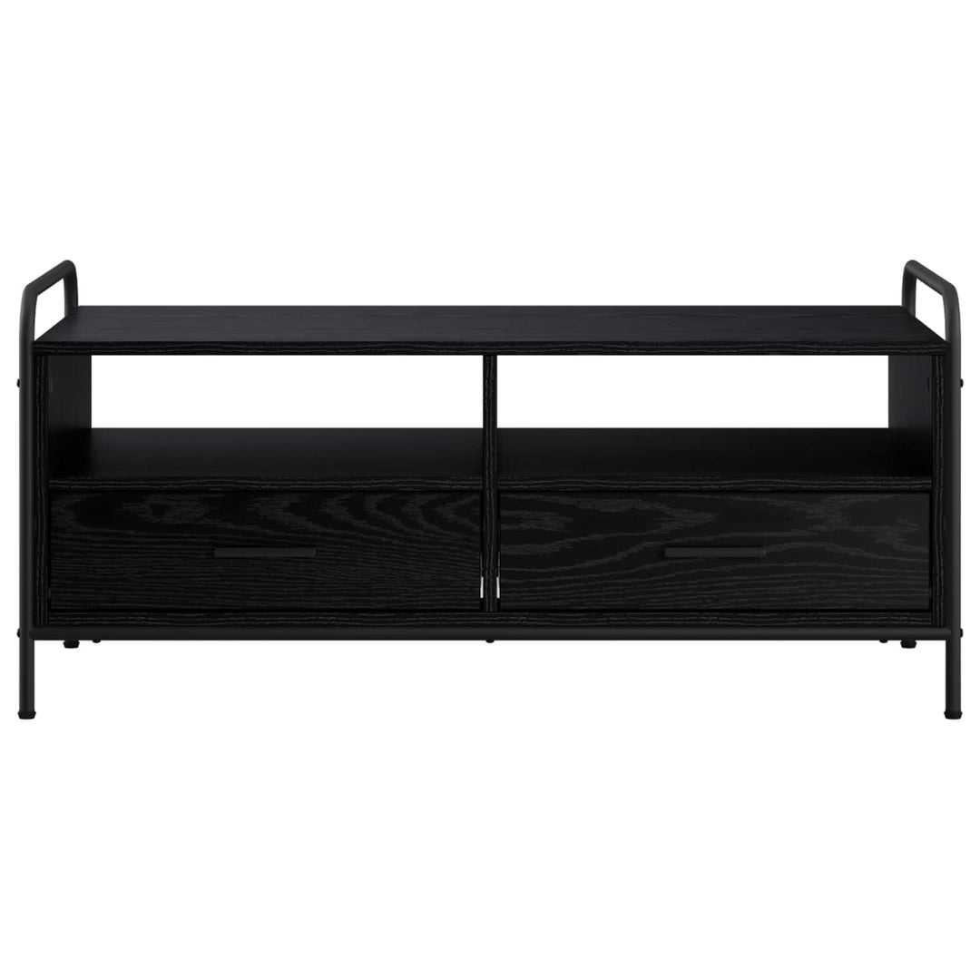Sofabord Sort eg 99,5 x 49 x 46 cm Konstrueret træ