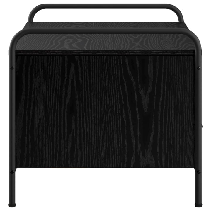 Sofabord Sort eg 99,5 x 49 x 46 cm Konstrueret træ