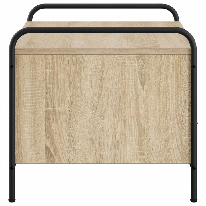 Sofabord Sonoma-eg 99,5 x 49 x 46 cm Konstrueret træ