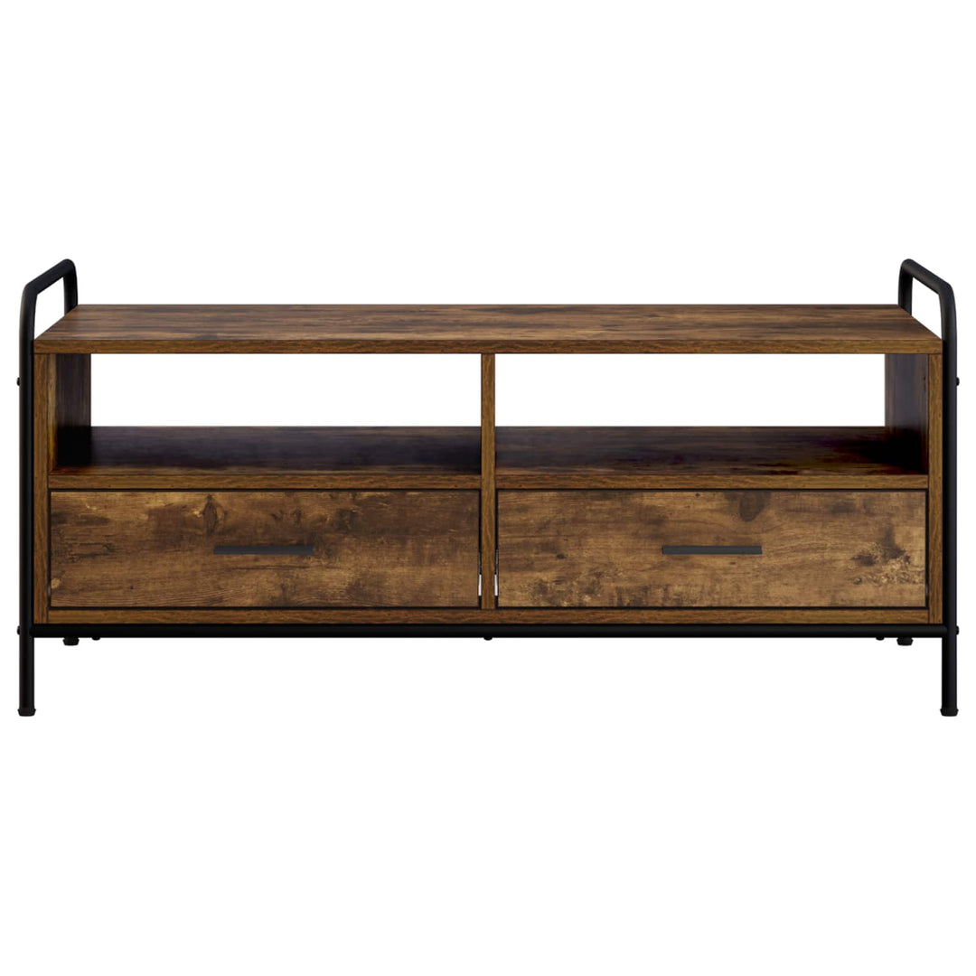 Sofabord Røget eg 99,5 x 49 x 46 cm Konstrueret træ