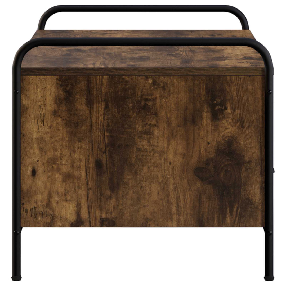 Sofabord Røget eg 99,5 x 49 x 46 cm Konstrueret træ