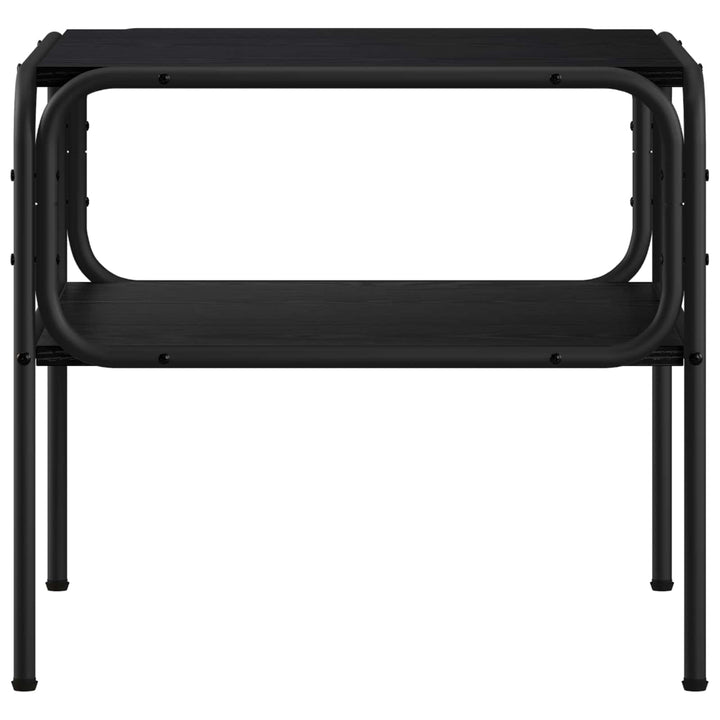 Sidebord Sort eg 100 x 50 x 46 cm Konstrueret træ