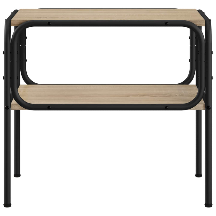 Sidebord Sonoma-eg 100 x 50 x 46 cm Konstrueret træ