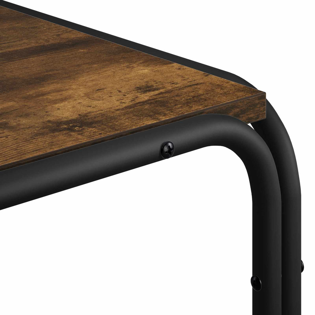 Sidebord Røget eg 100 x 50 x 46 cm Konstrueret træ