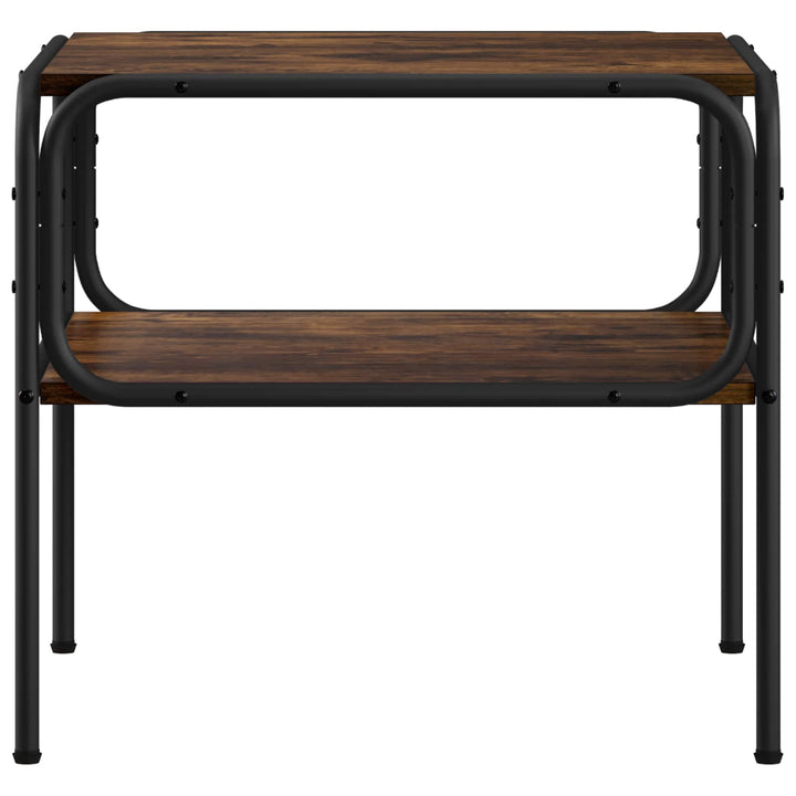 Sidebord Røget eg 100 x 50 x 46 cm Konstrueret træ
