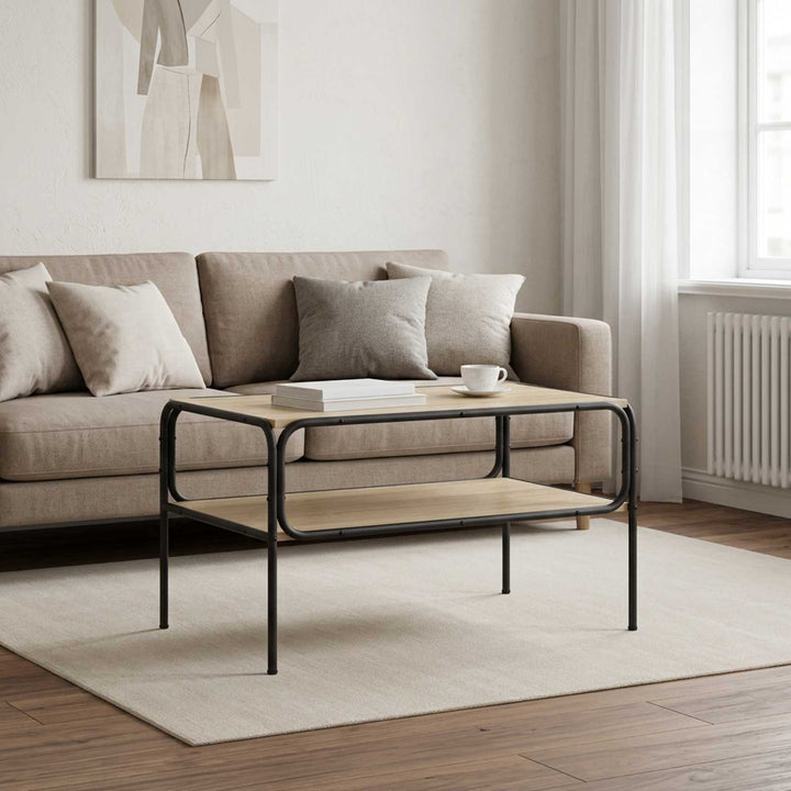 Sidebord Sonoma-eg 100 x 50 x 46 cm Konstrueret træ