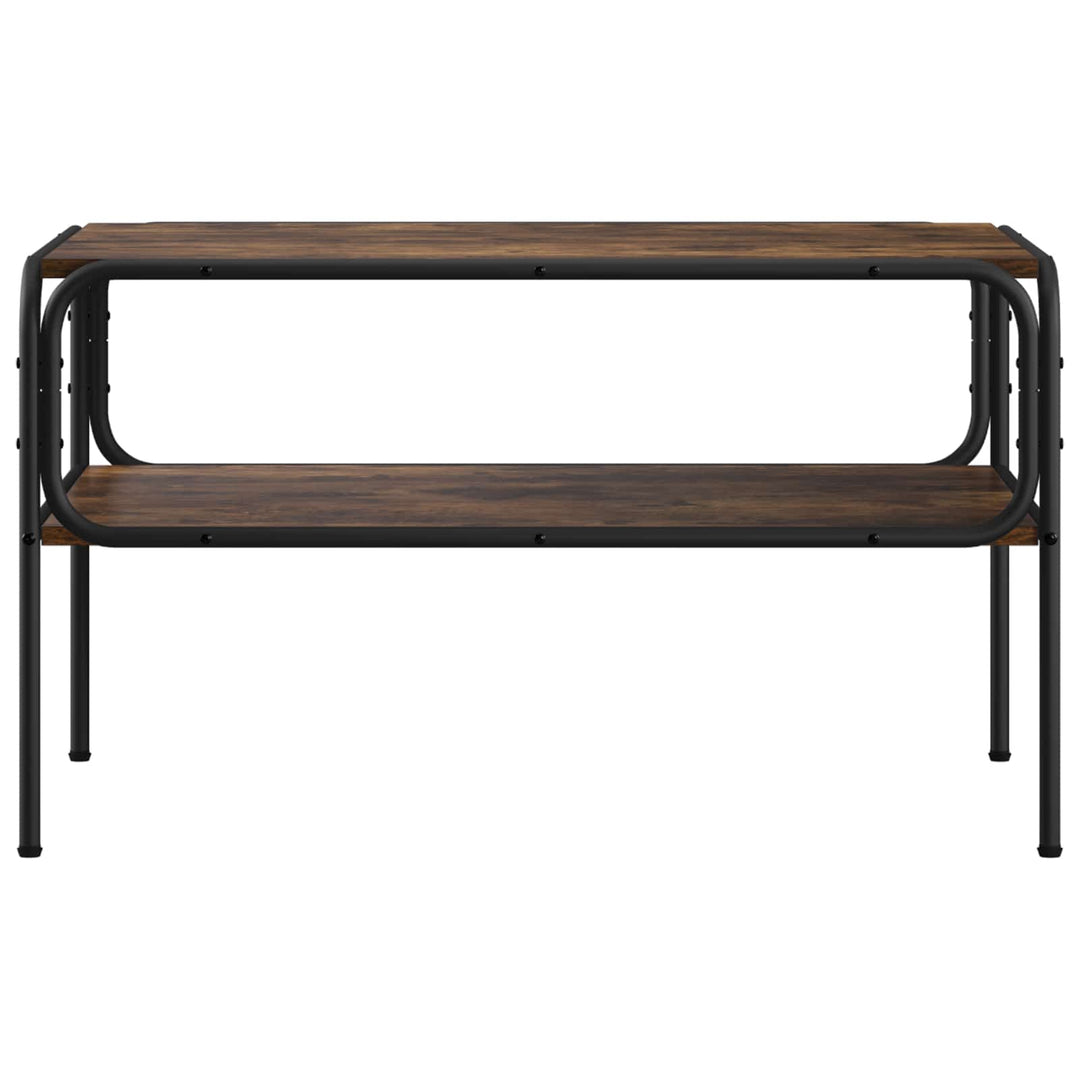 Sidebord Røget eg 100 x 50 x 46 cm Konstrueret træ