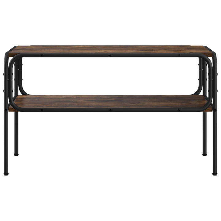 Sidebord Røget eg 100 x 50 x 46 cm Konstrueret træ