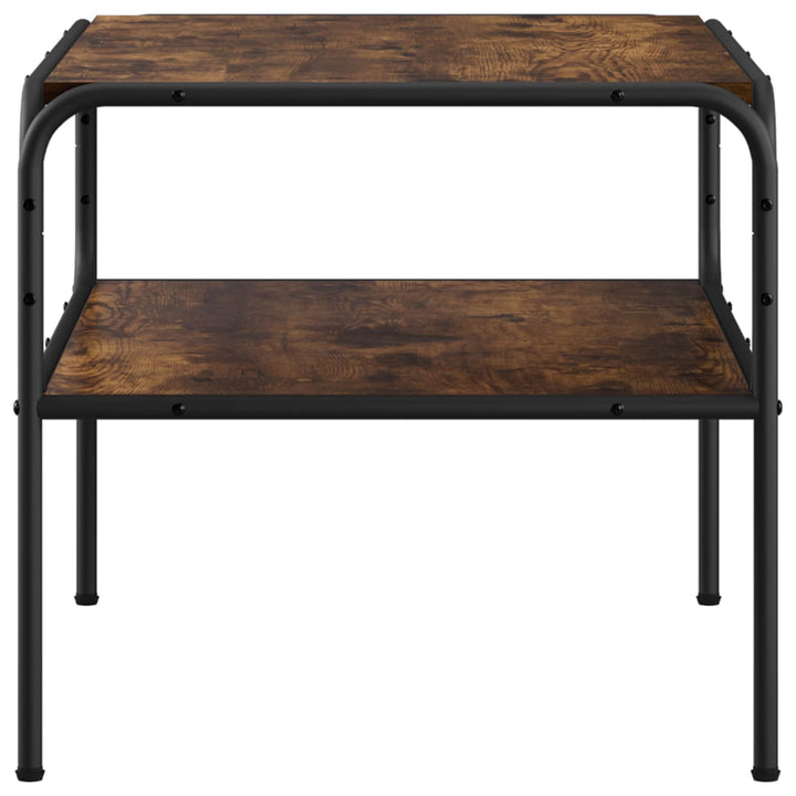 Sidebord Røget eg 100 x 50 x 46 cm Konstrueret træ