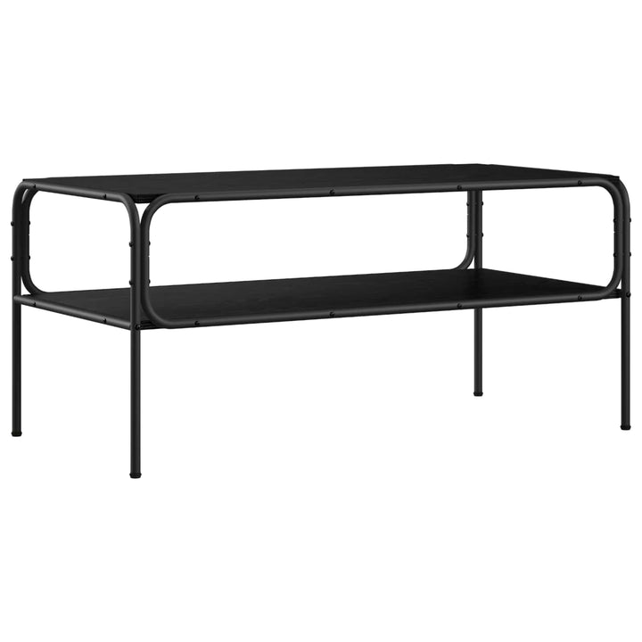Sidebord Sort eg 100 x 50 x 46 cm Konstrueret træ