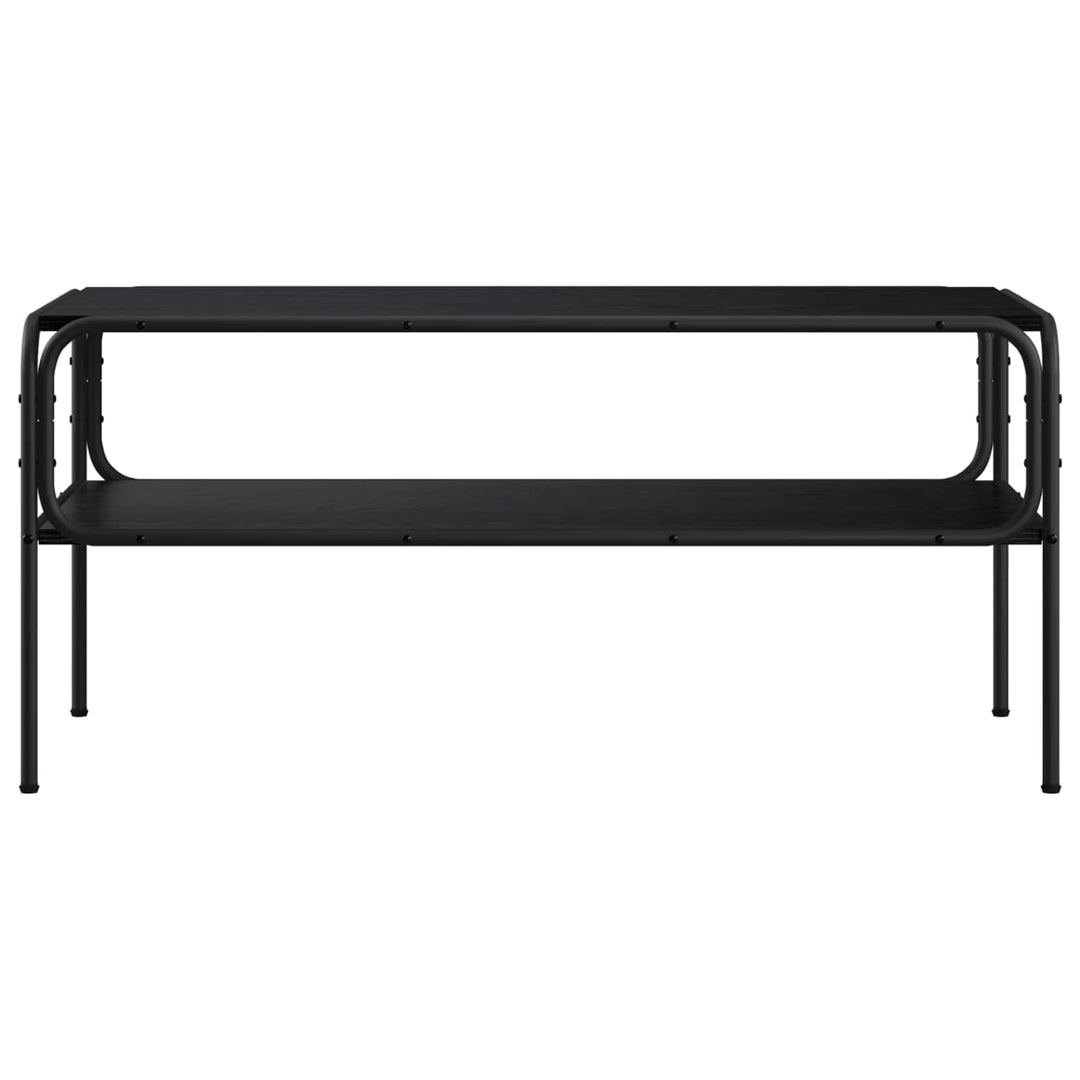 Sidebord Sort eg 100 x 50 x 46 cm Konstrueret træ