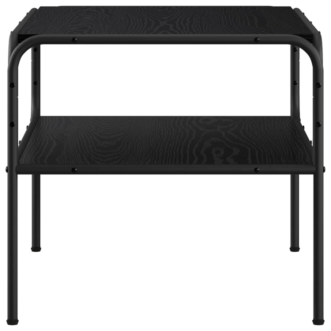 Sidebord Sort eg 100 x 50 x 46 cm Konstrueret træ