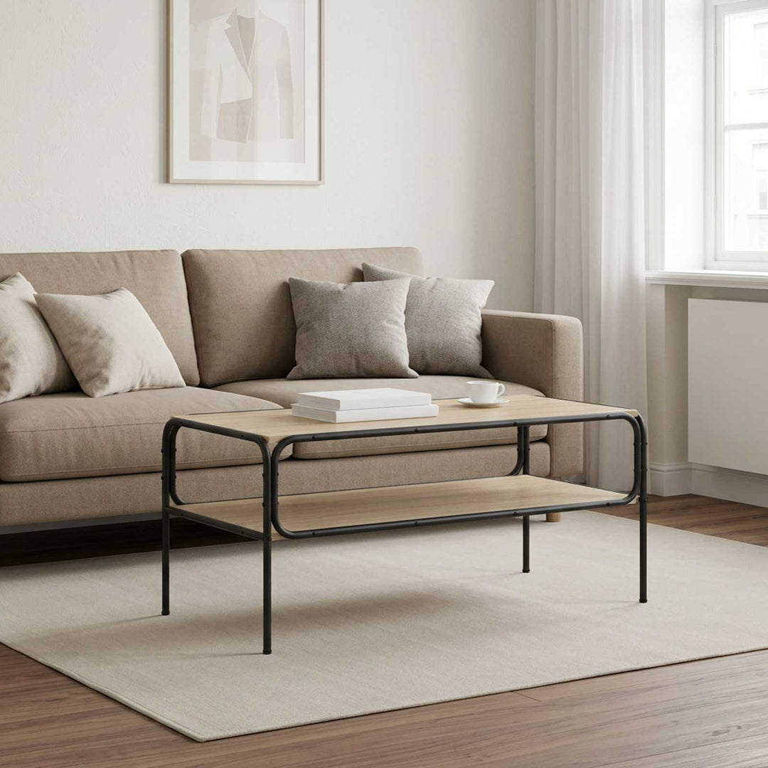 Sidebord Sonoma-eg 100 x 50 x 46 cm Konstrueret træ