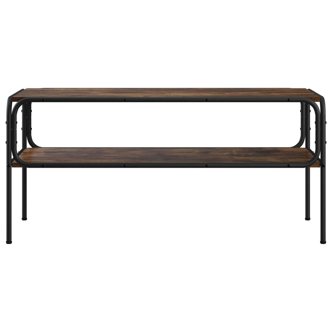Sidebord Røget eg 100 x 50 x 46 cm Konstrueret træ