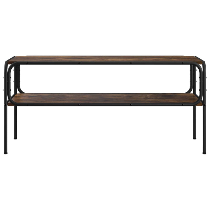 Sidebord Røget eg 100 x 50 x 46 cm Konstrueret træ