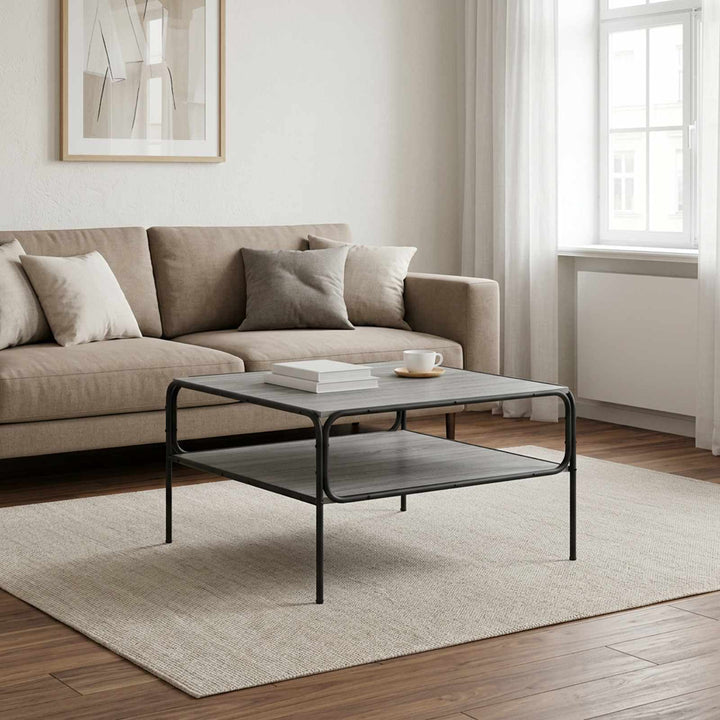Sidebord Grå Sonoma 100 x 50 x 46 cm Konstrueret træ