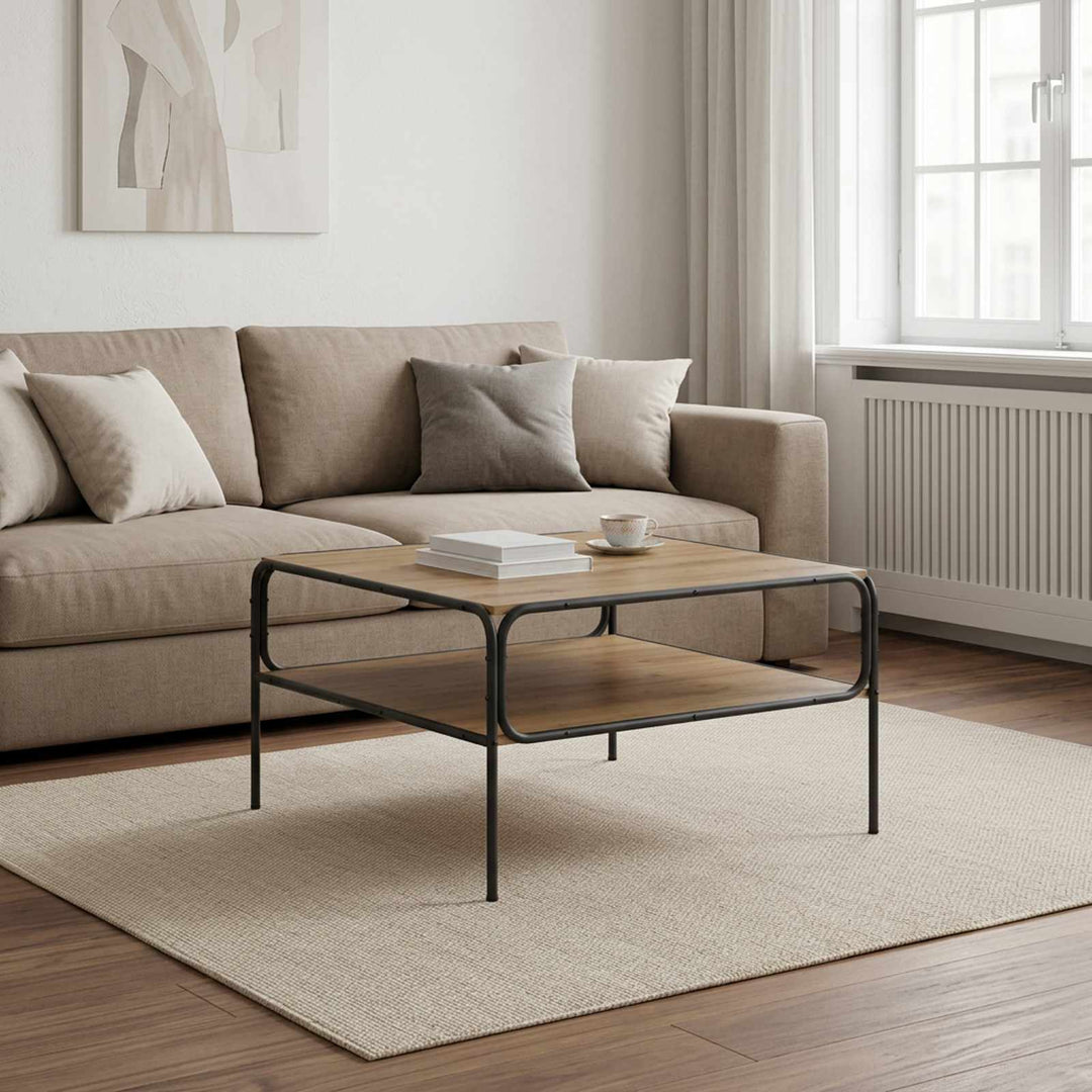 Sidebord Artisan-eg 100 x 50 x 46 cm Konstrueret træ