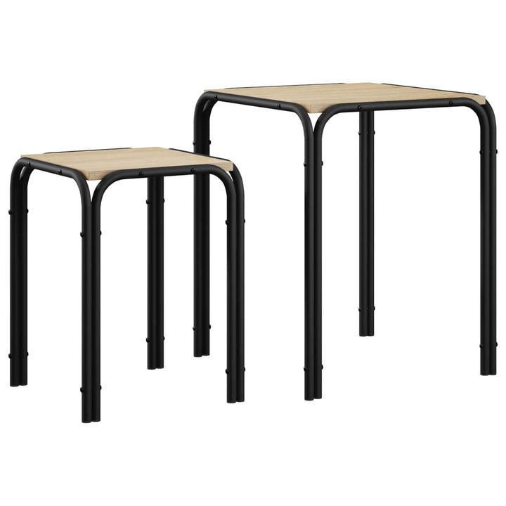 Sidebord Sonoma-eg 41 x 40 x 50 cm Konstrueret træ