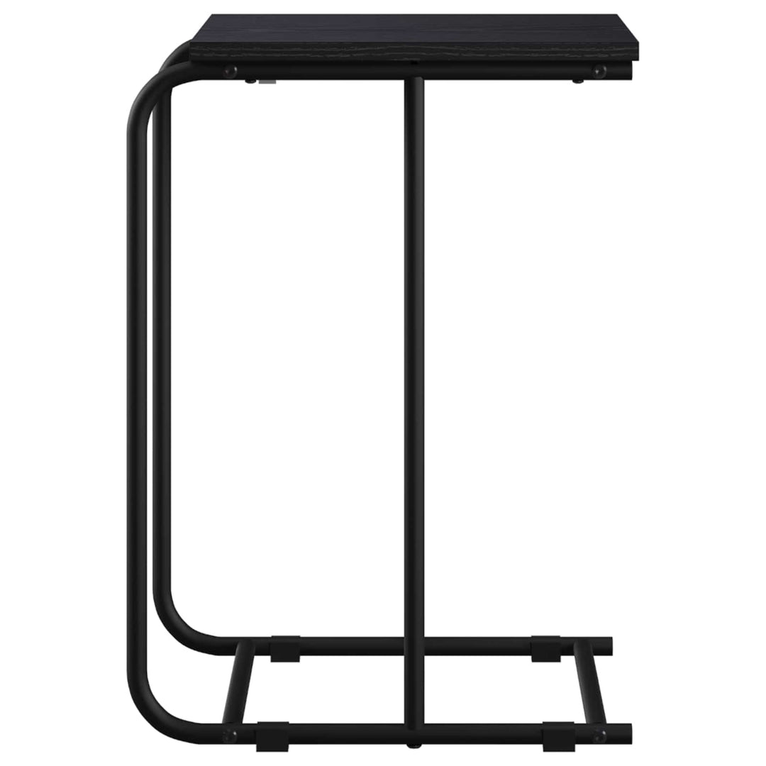 Sidebord Sort eg 40 x 31 x 55 cm Konstrueret træ