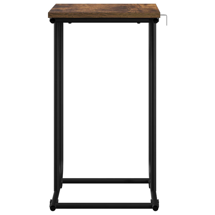 Sidebord Røget eg 40 x 31 x 55 cm Konstrueret træ