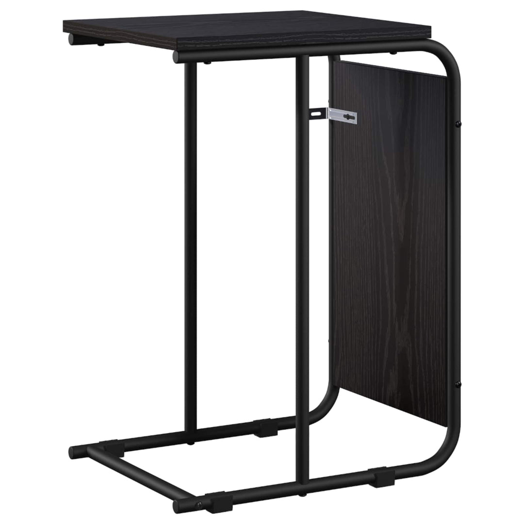 Sidebord Sort eg 40 x 31 x 55 cm Konstrueret træ