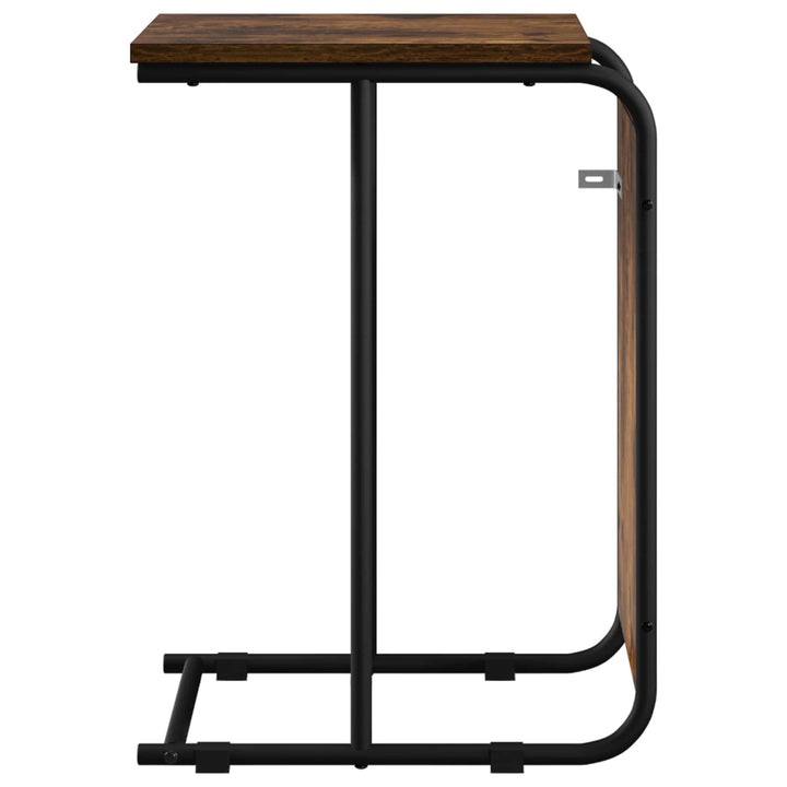 Sidebord Røget eg 40 x 31 x 55 cm Konstrueret træ