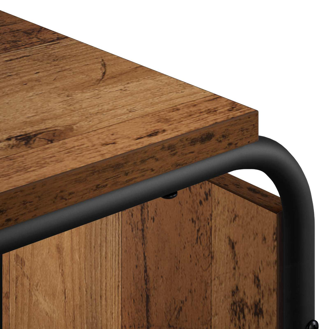 Sidebord Gammelt træ 40 x 31 x 55 cm Konstrueret træ